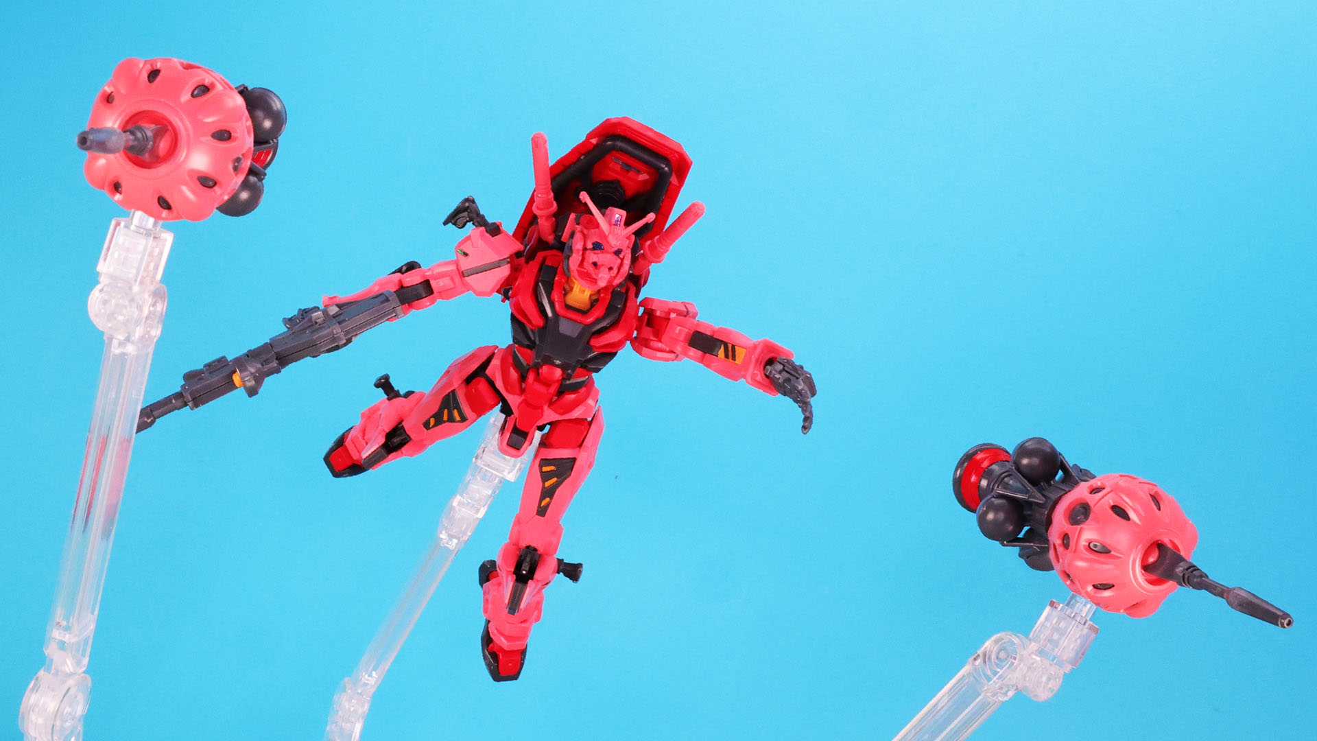 サイコミュによる遠隔端末ビットを放出！