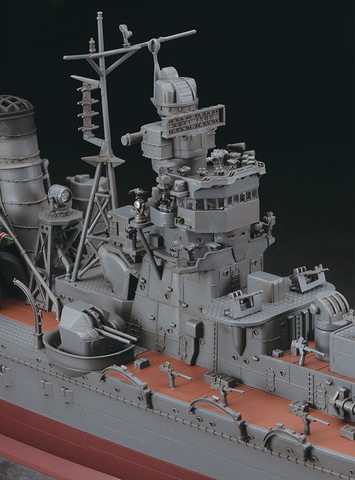 ハセガワ、プラモデル「日本海軍 軽巡洋艦 矢矧 “天一号作戦