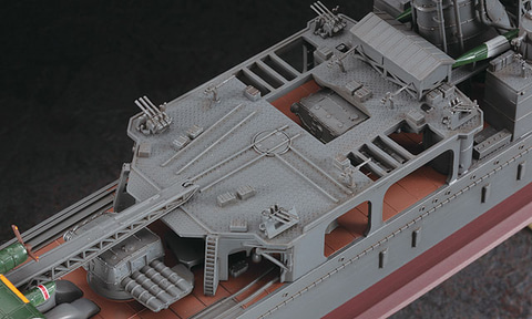 ハセガワ、プラモデル「日本海軍 軽巡洋艦 矢矧 “天一号作戦