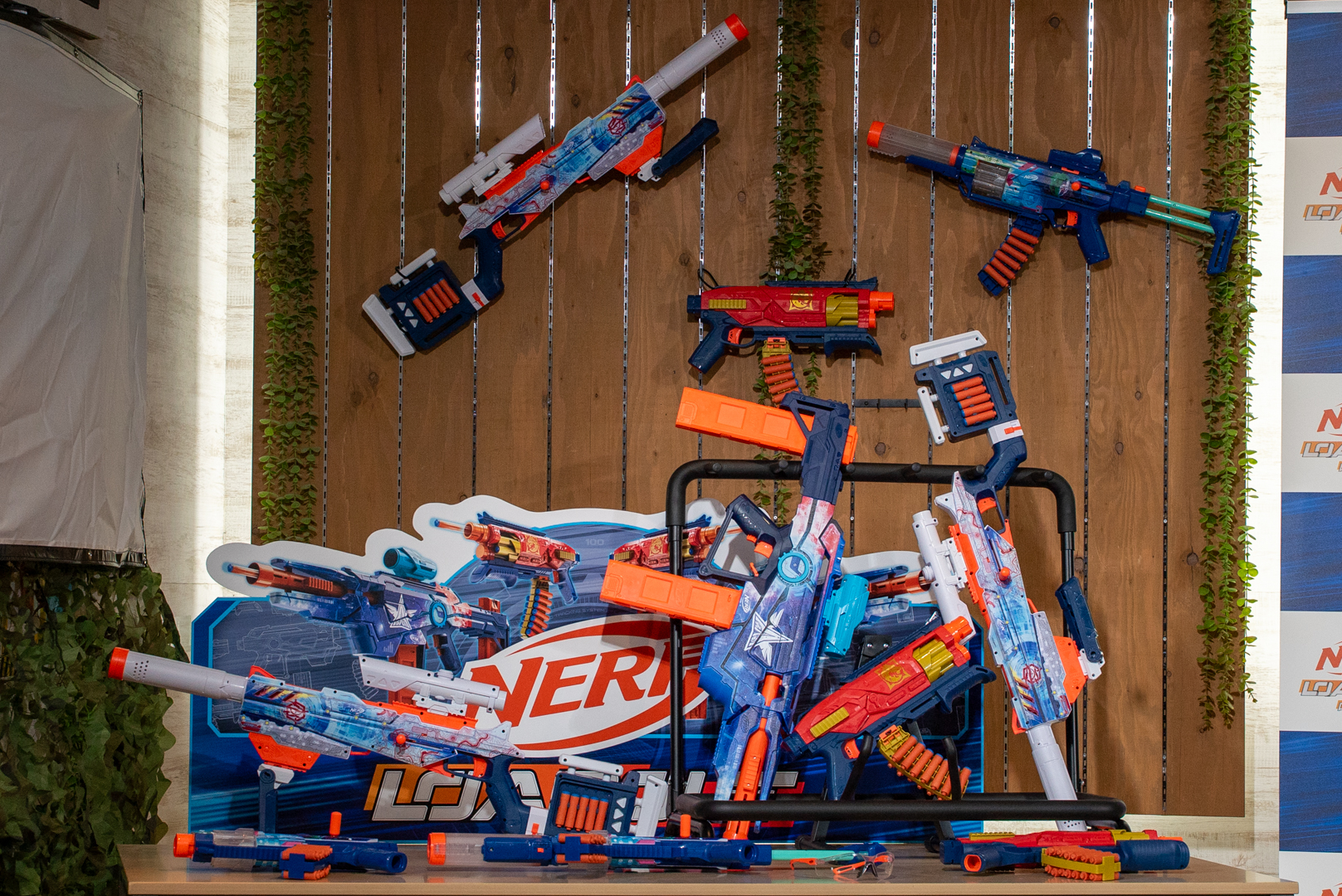 会場には新シリーズの魅力が伝わるディスプレイも！