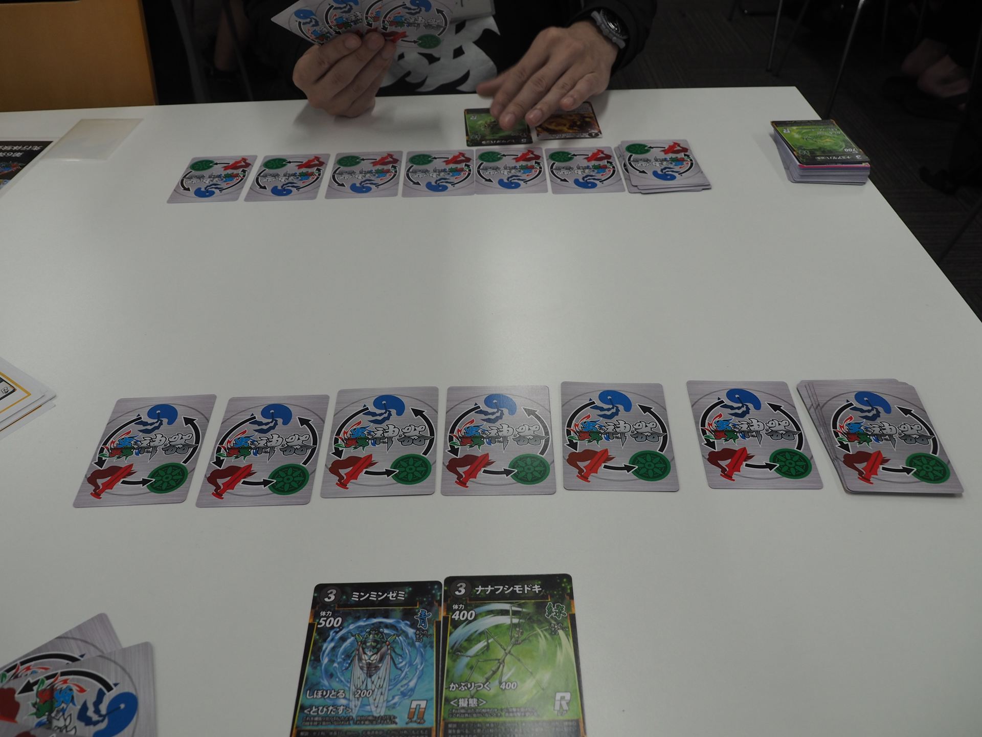 早速NIZAさんと対戦開始