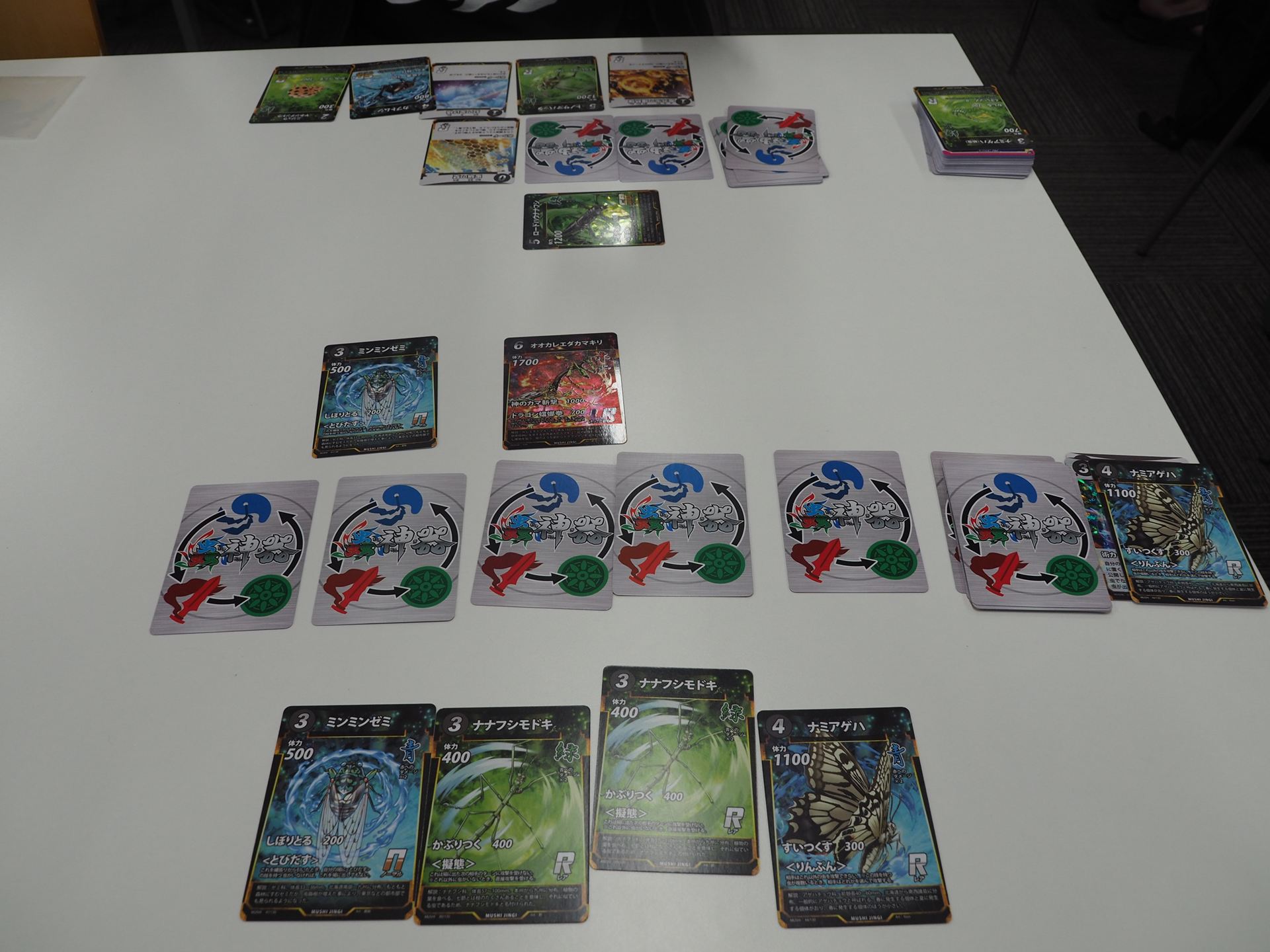 ロードハウナナフシや「蜜蝋の壁」で反撃するNIZAさん