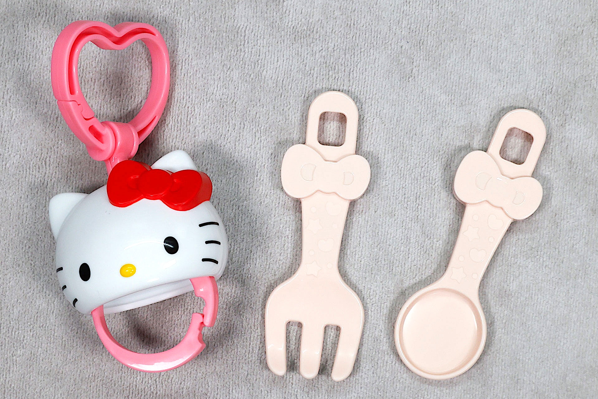 スプーンとフォークを取り外したところ