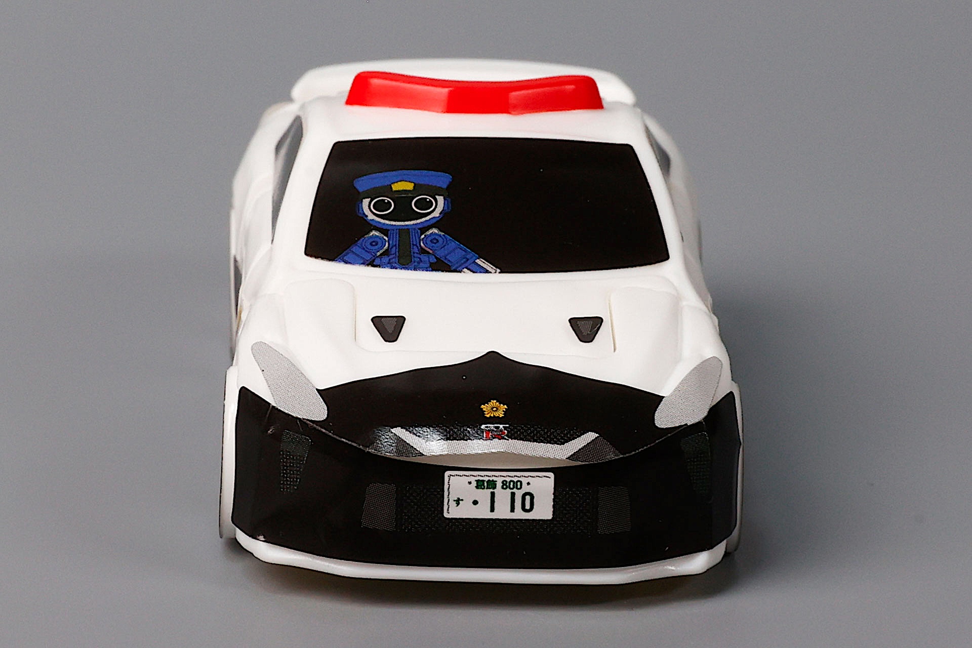 フロントガラス部分のシールは運転手がいないものも選べる