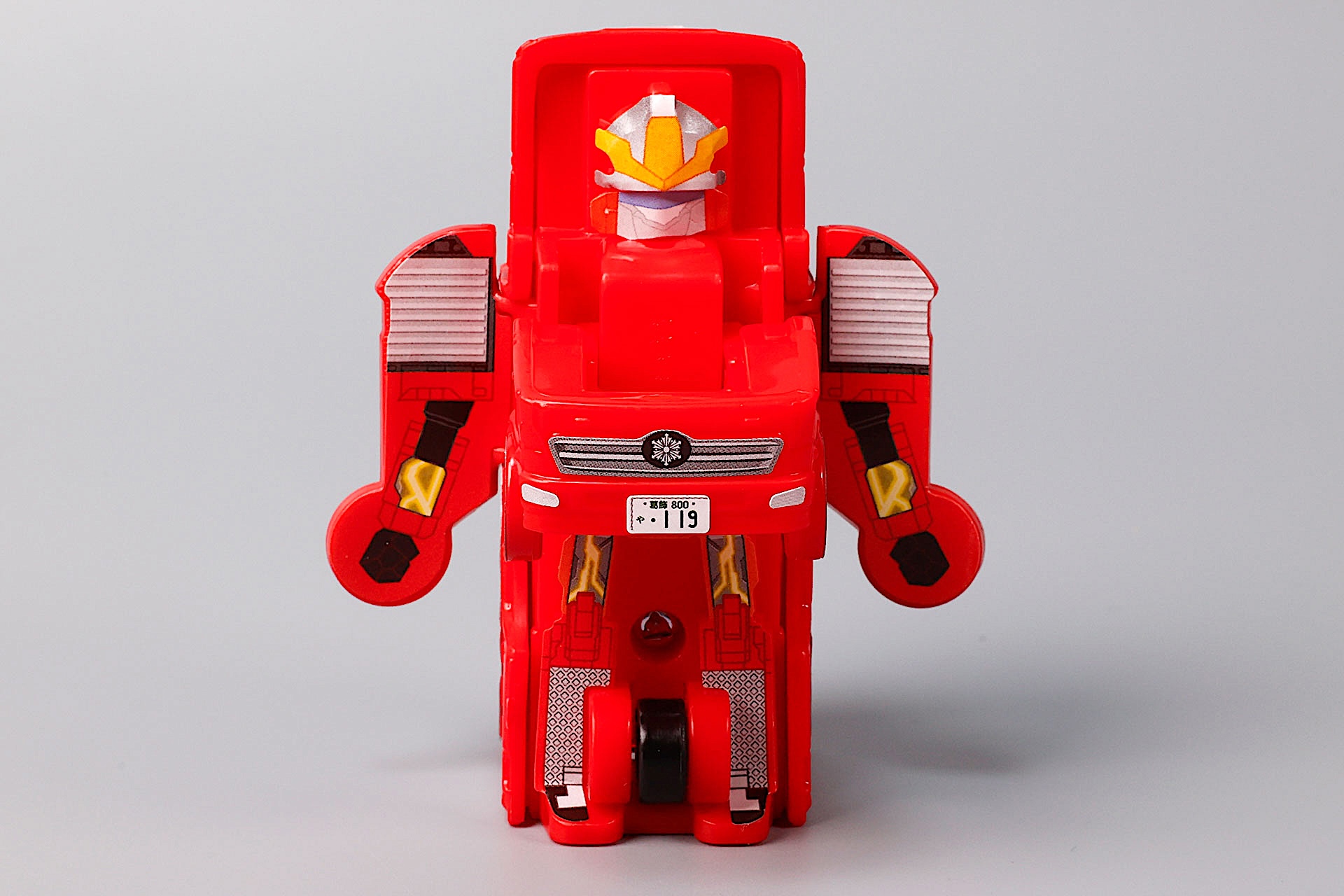 ファイヤブレイバーに変形したところ