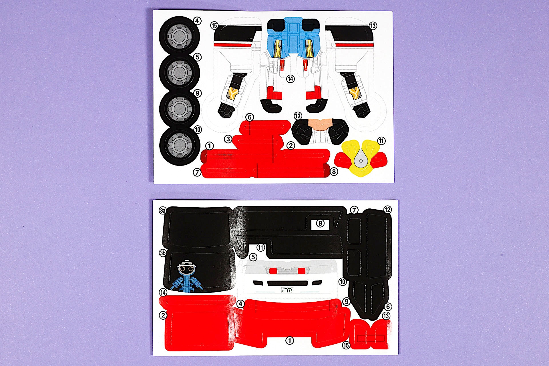 シールが2枚付属している