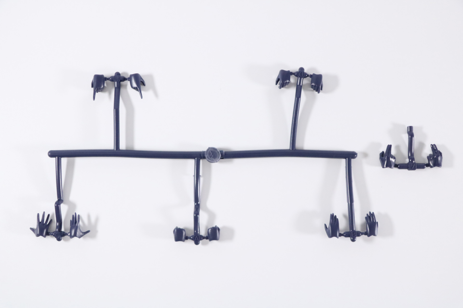 ハンドパーツ、水転写デカール