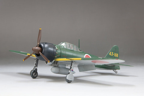 プロフ必読❗1/72 ファインモールド　日本軍 ファインモールド 1/72スケール 帝国海軍 零式艦上戦闘機五二型