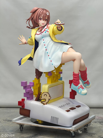 ホロライブ」より「猫又おかゆさん」と「戌神ころねさん」の1/7