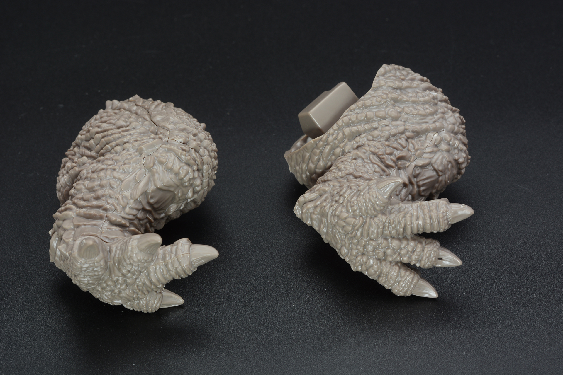 大きなゴジラの足