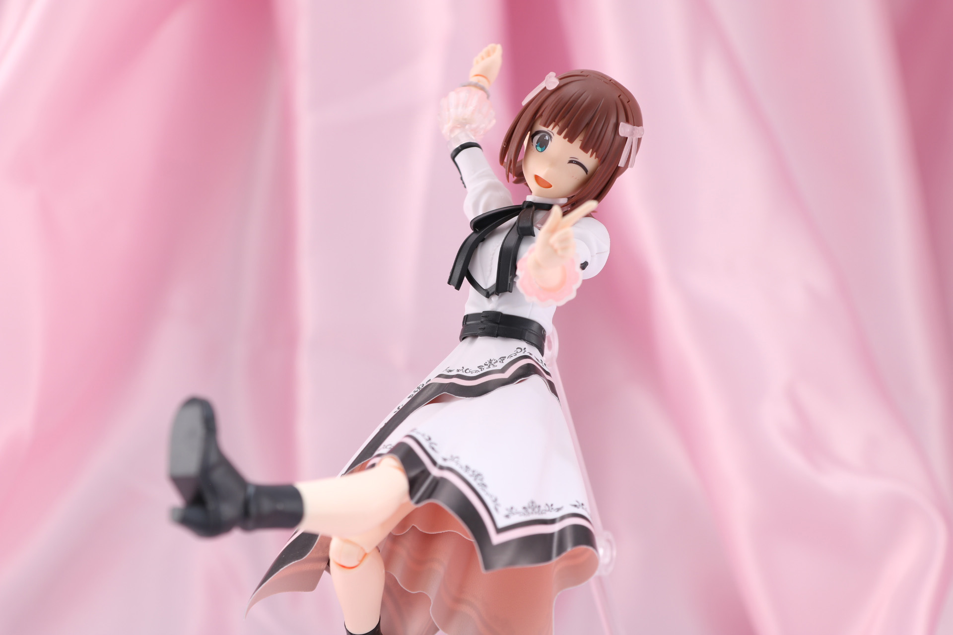 ジャケット撮影風のアグレッシブなポーズに挑戦