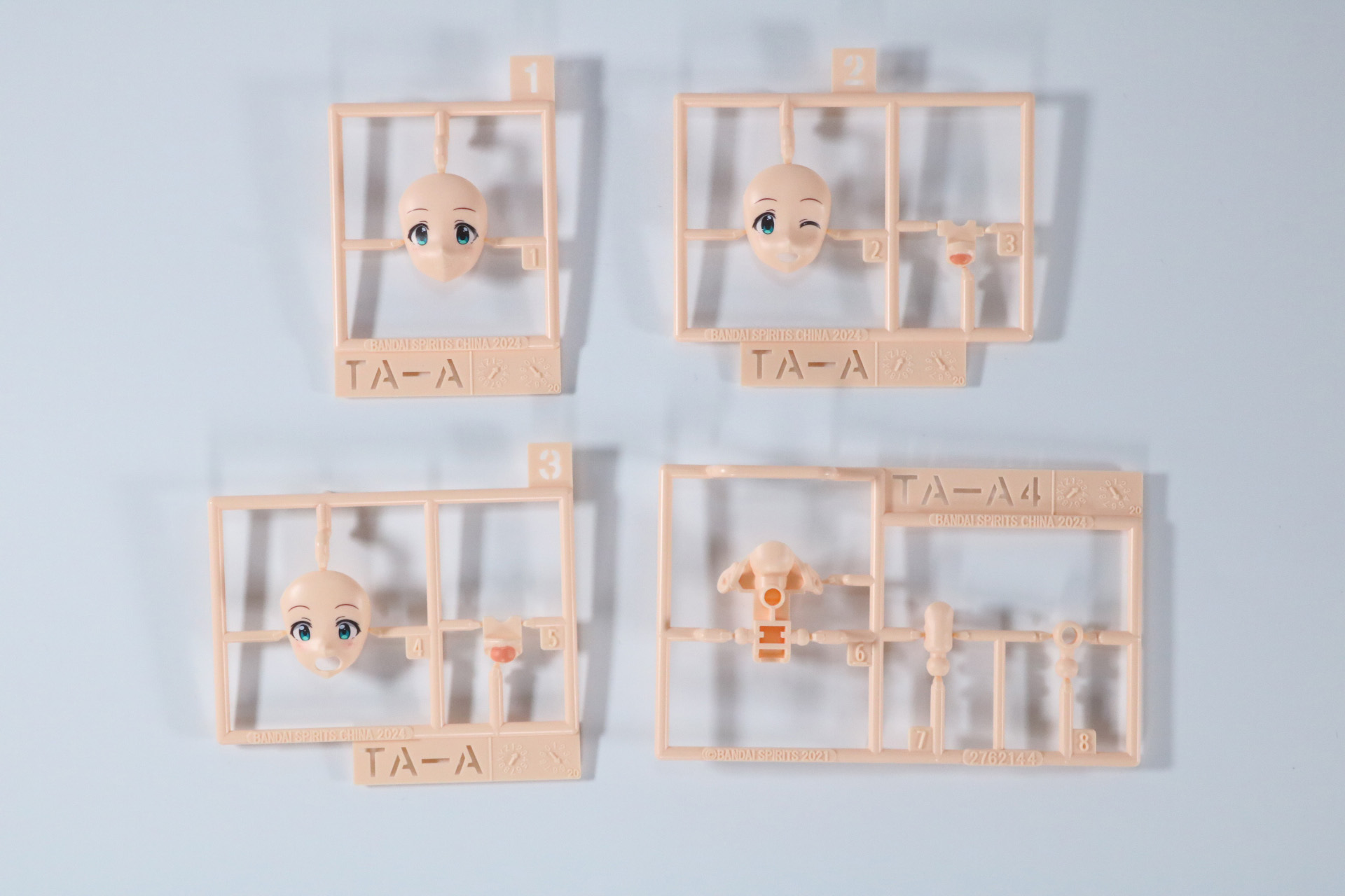 HA-Aパーツ、TA-A1～4パーツ