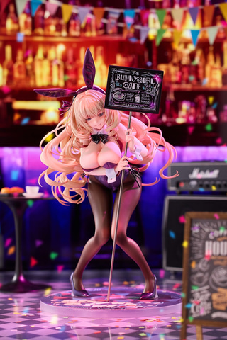 ピロ水　キャラファインアクリル 鐘堂英麗奈 bunny ピロ水氏のオリジナルコンテンツ「はにかみ彼女」より「鐘堂英