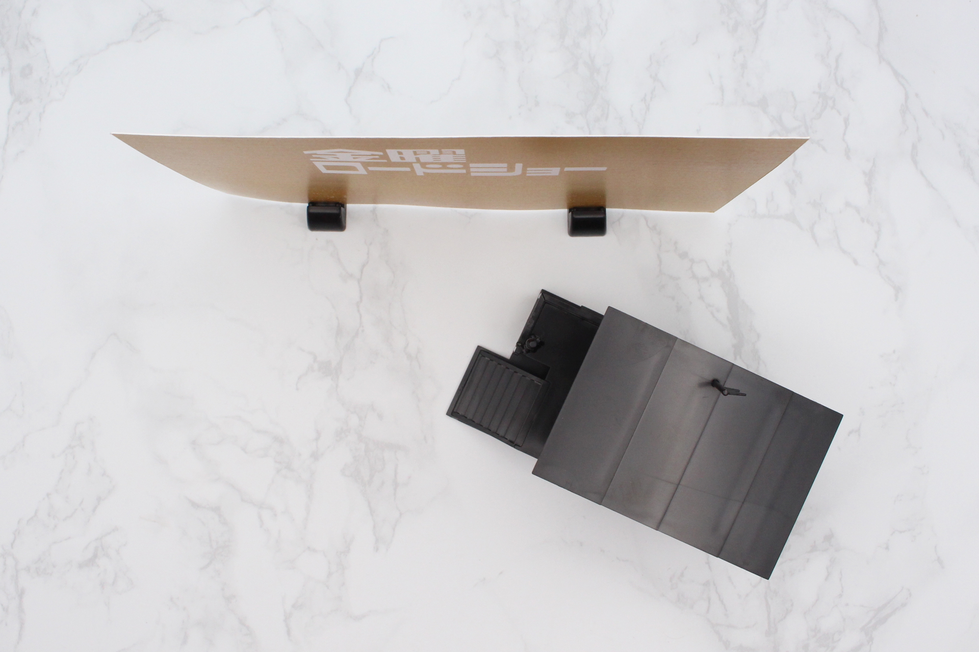 25度はこのぐらいの角度となるが、好みで調整しよう