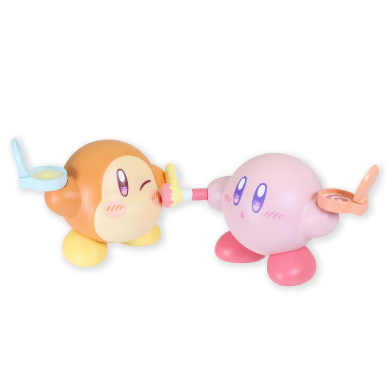 「メイクごっこ（カービィ）」と「メイクごっこ（ワドルディ）」は、組み合わせて楽しめる