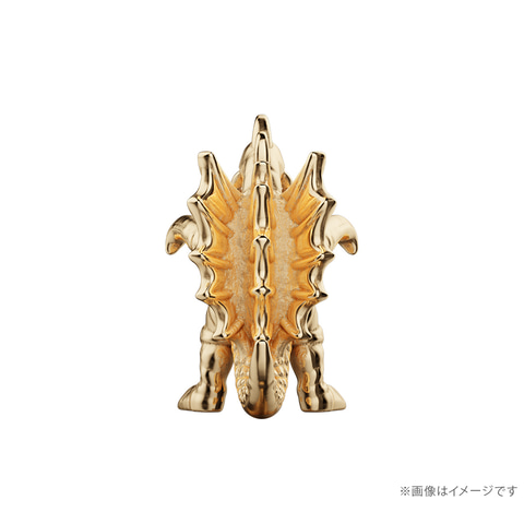 金色の木製彫刻 戦士とドラゴン 地球攻撃命令 ゴジラ対ガイガン」よりガイガンがK18イエロー