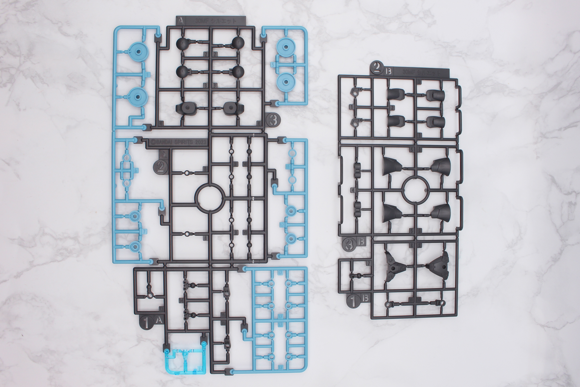 Aパーツ、Bパーツ