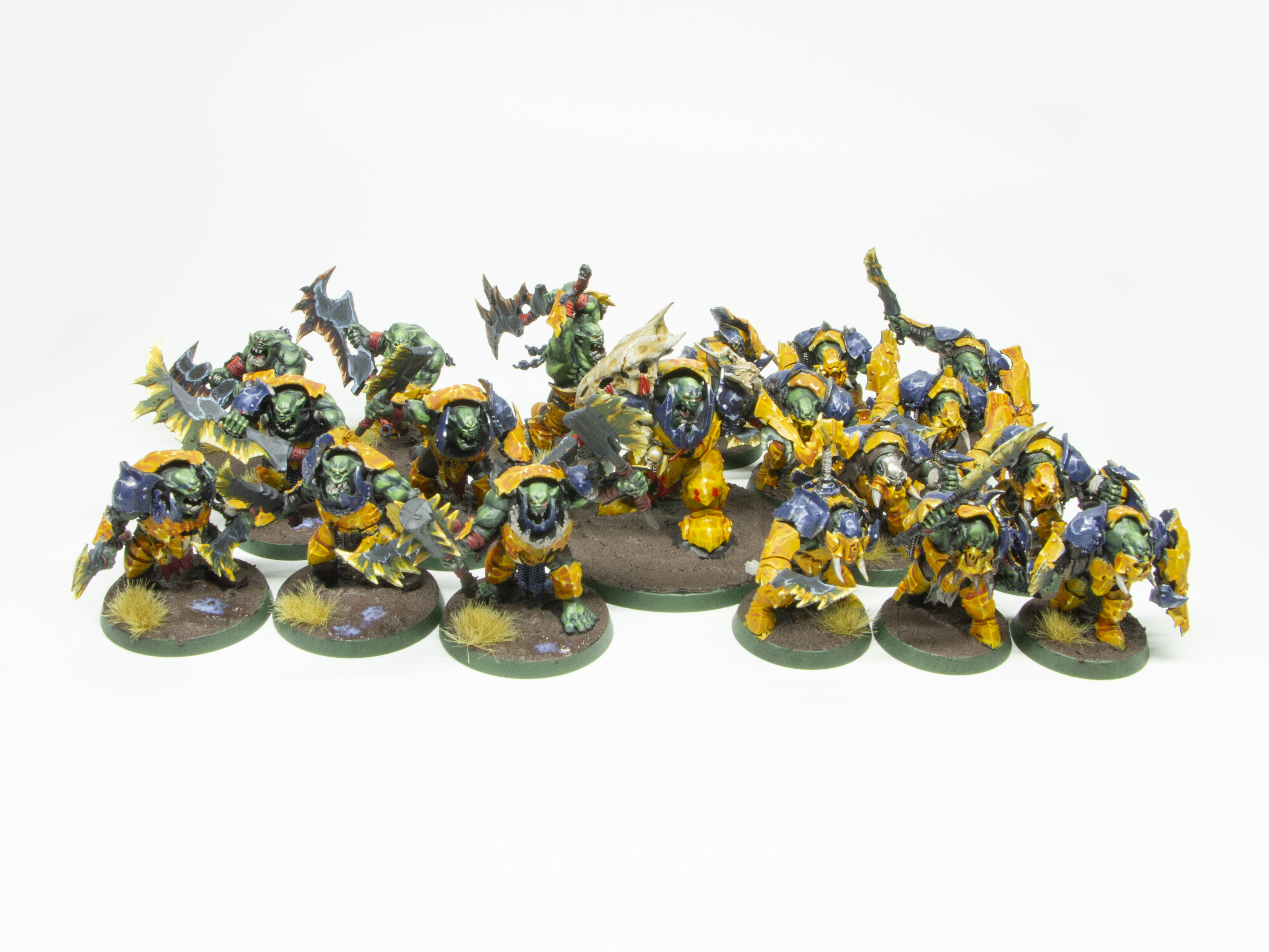 筆者がペイントした「アイアンジョウ」スピアヘッド