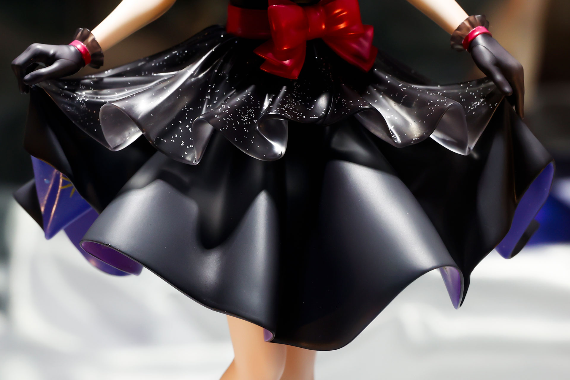 スカート部分はふんわりとしている