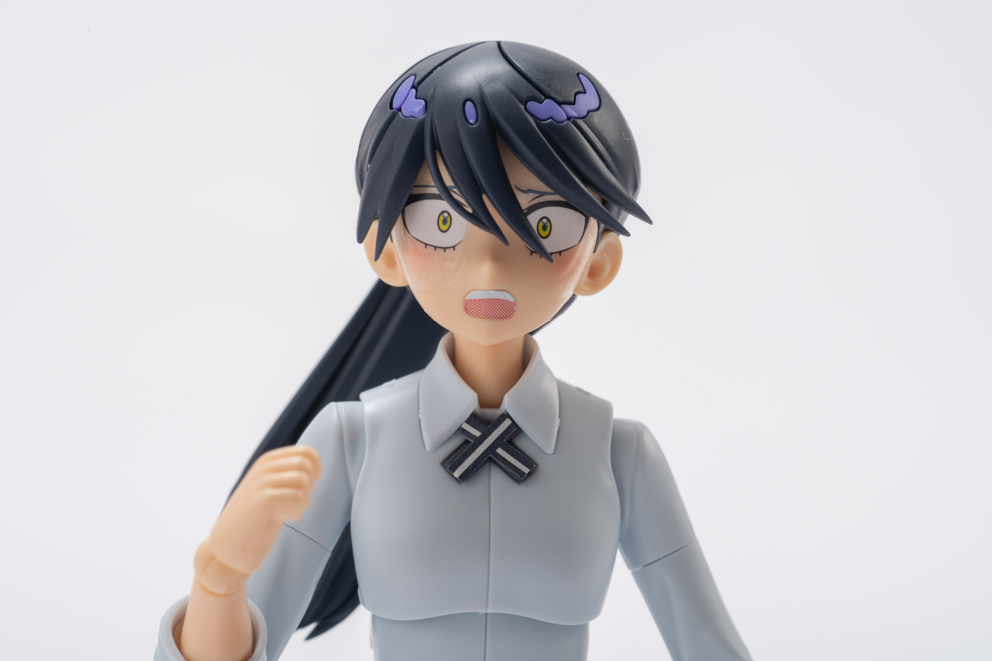 鬼気迫る表情も迫力がある！