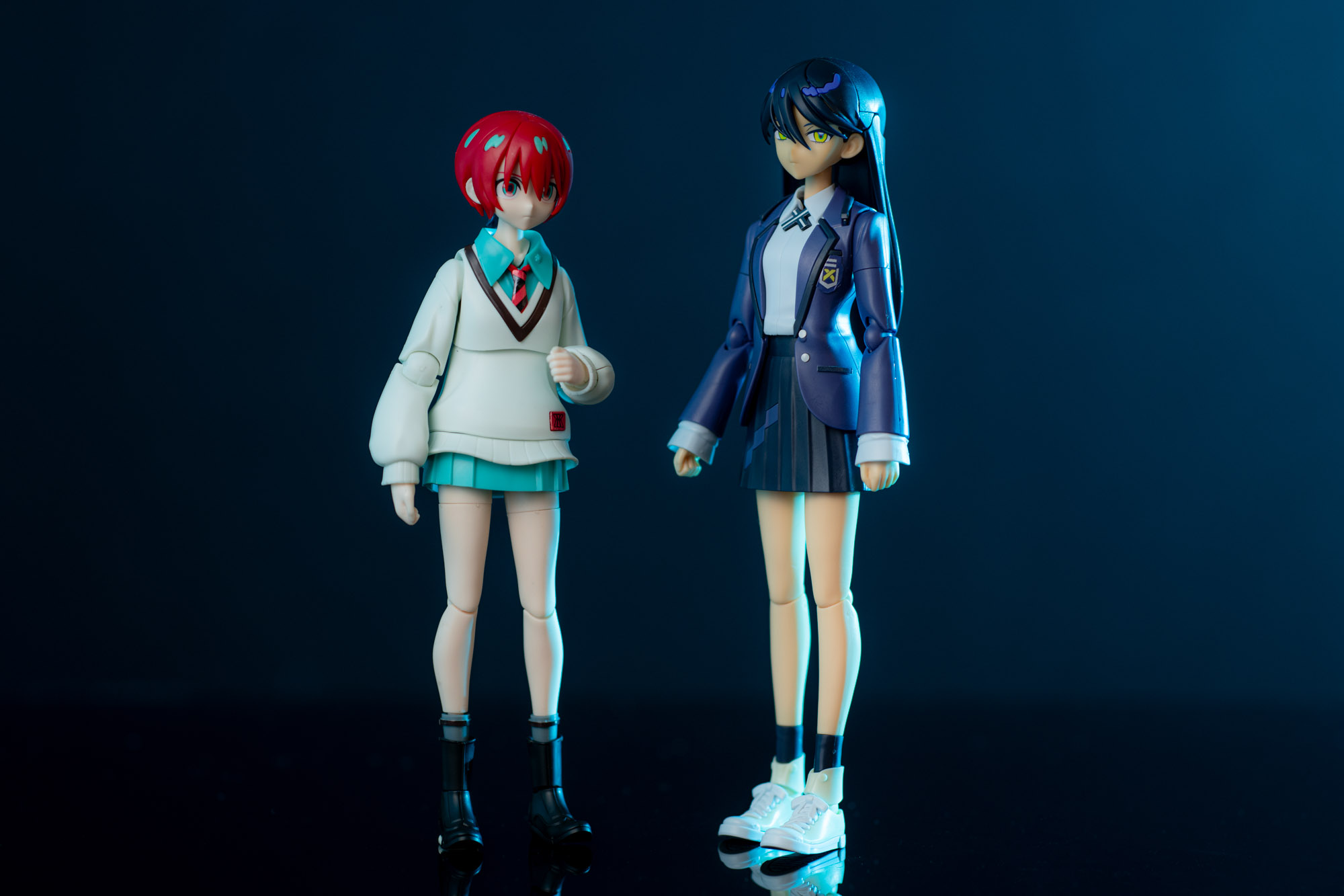 影を感じるキャラクターなので夜のシーンを撮影したかった！