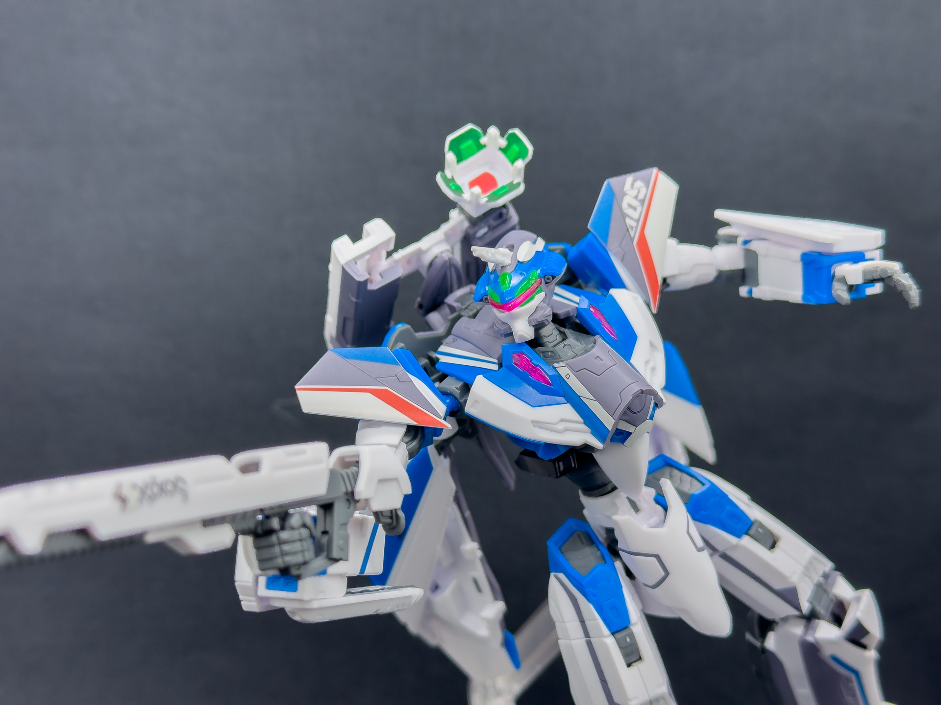 『マクロスΔ』の主人公機がついにHGで立体化です。