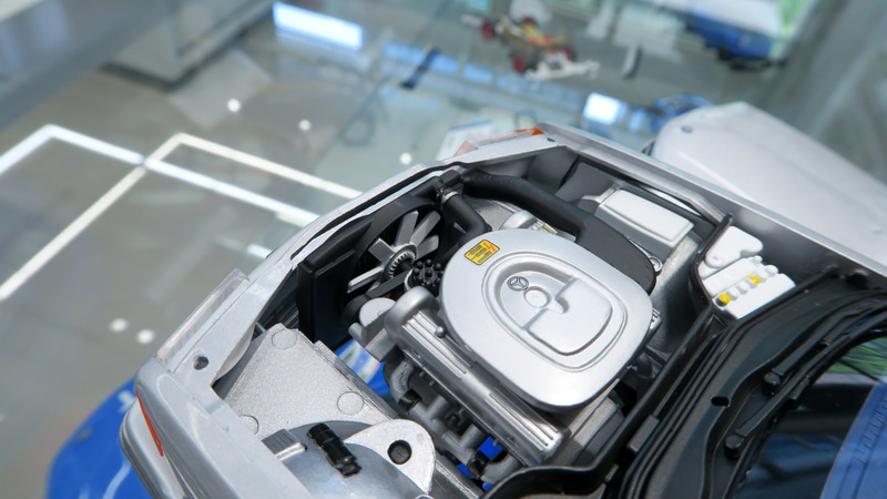 5リッターV型8気筒エンジン