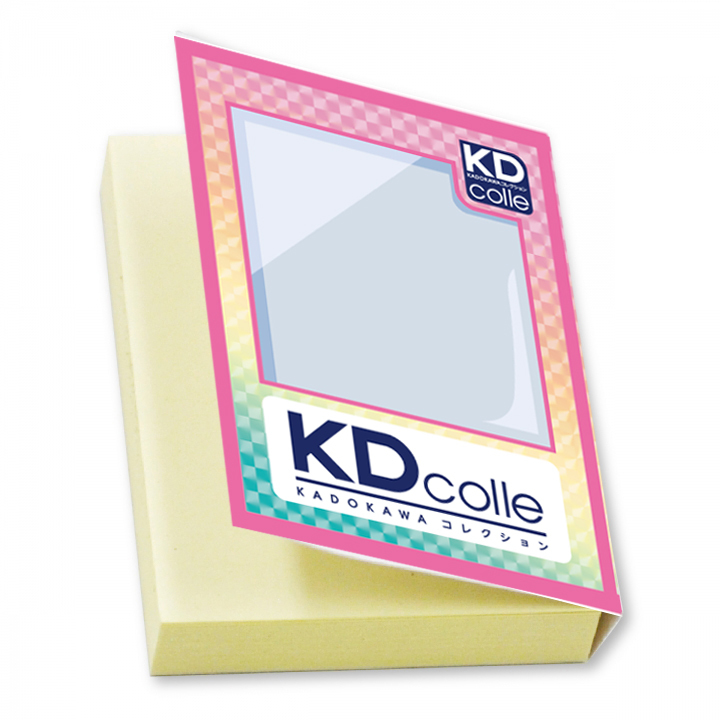 KDcolleパッケージ風ふせんメモパッド
