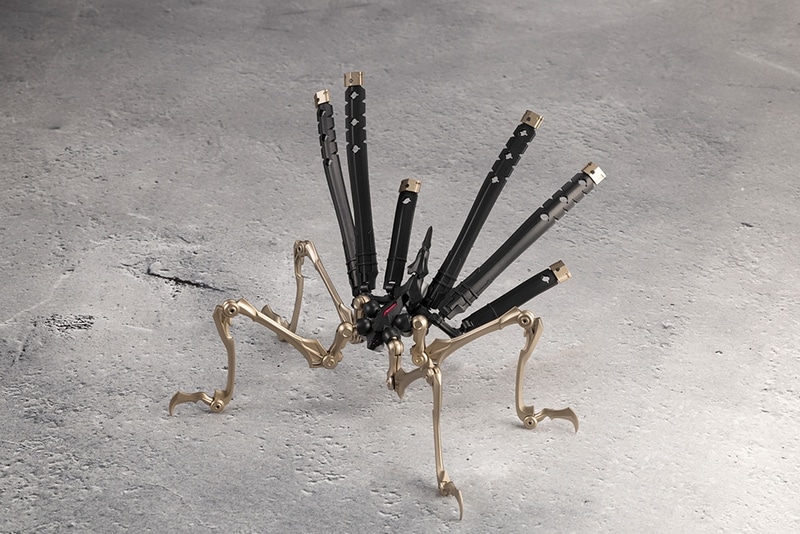 コトブキヤショップ限定特典「ブラックショートヘアパーツ」