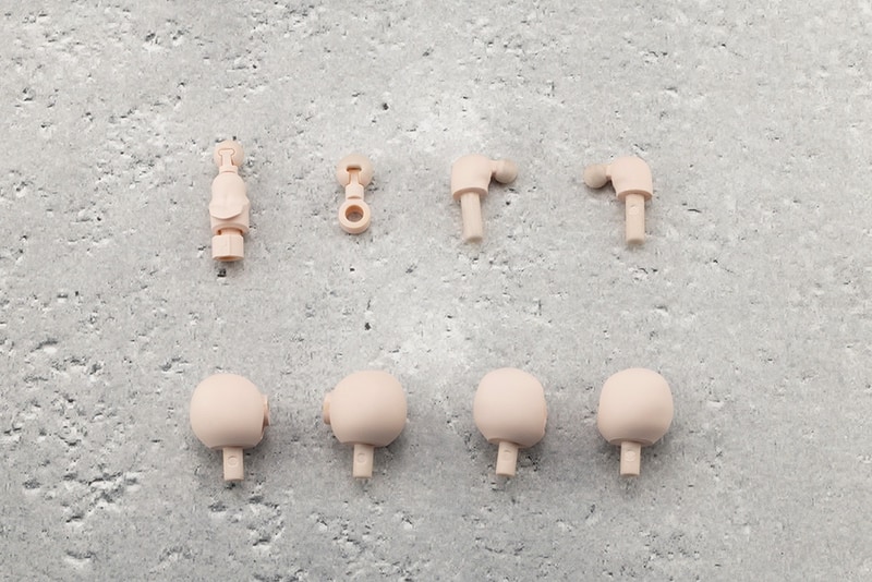 コトブキヤショップ限定特典「ブラックショートヘアパーツ」