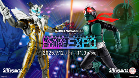 人型可動フィギュア」にフォーカス「TAMASHII NATIONS LIVE