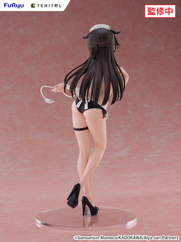 アリサ・ミハイロヴナ・九条 と周防有希 フィギュアセット ロシデレ ロシデレ」よりヒロインの「アリサ・ミハイロヴナ・九条」が黒の