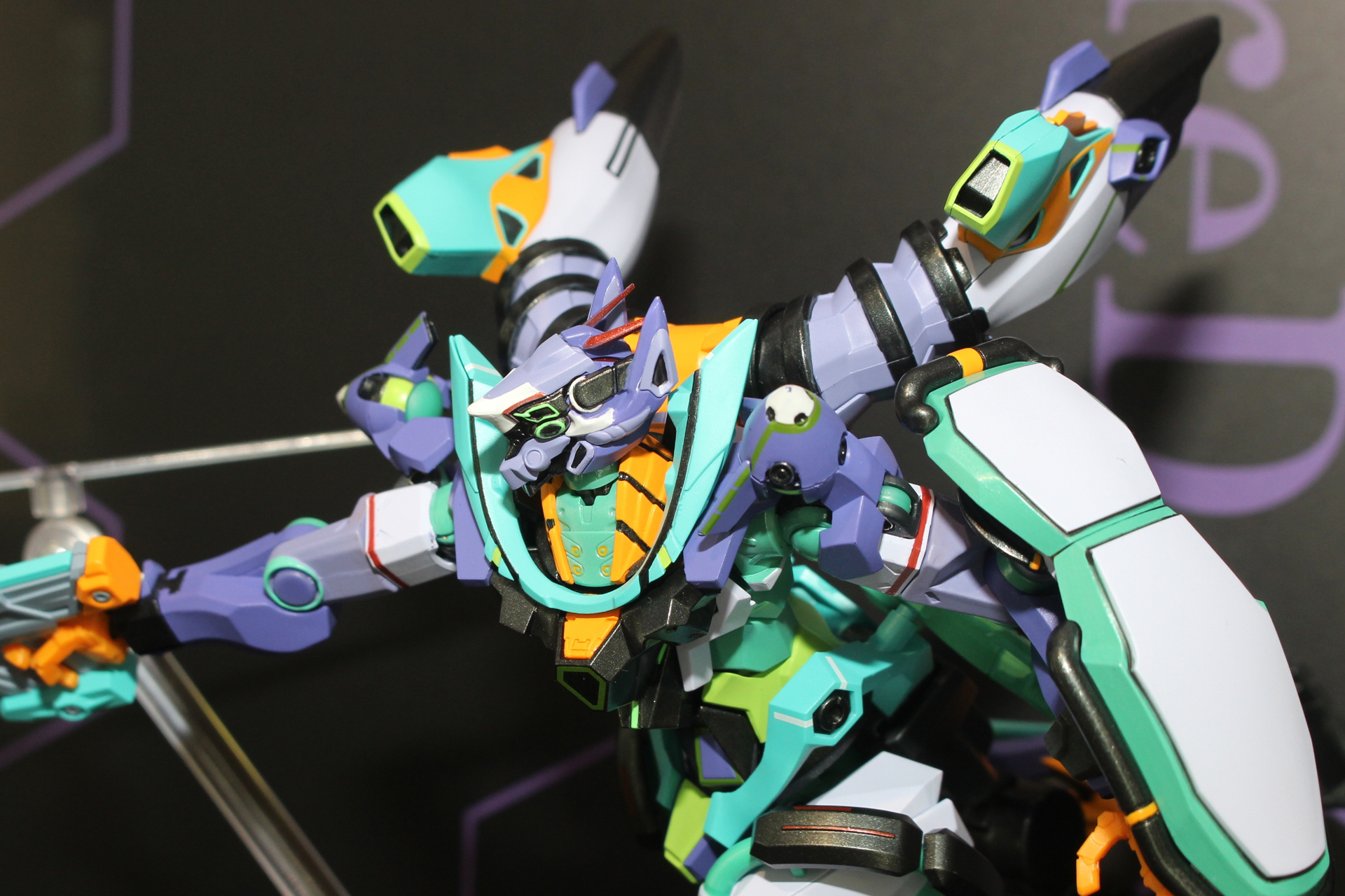 GFreDの凝った造形を「METAL ROBOT魂 ＜SIDE MS＞」のフォーマットで再現