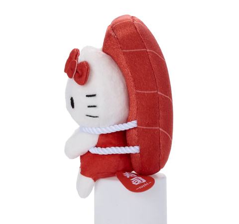 ちょっこりさん BON red 3セット サンリオキャラクター寿司」の「ちょっこりさん」ぬいぐるみが8