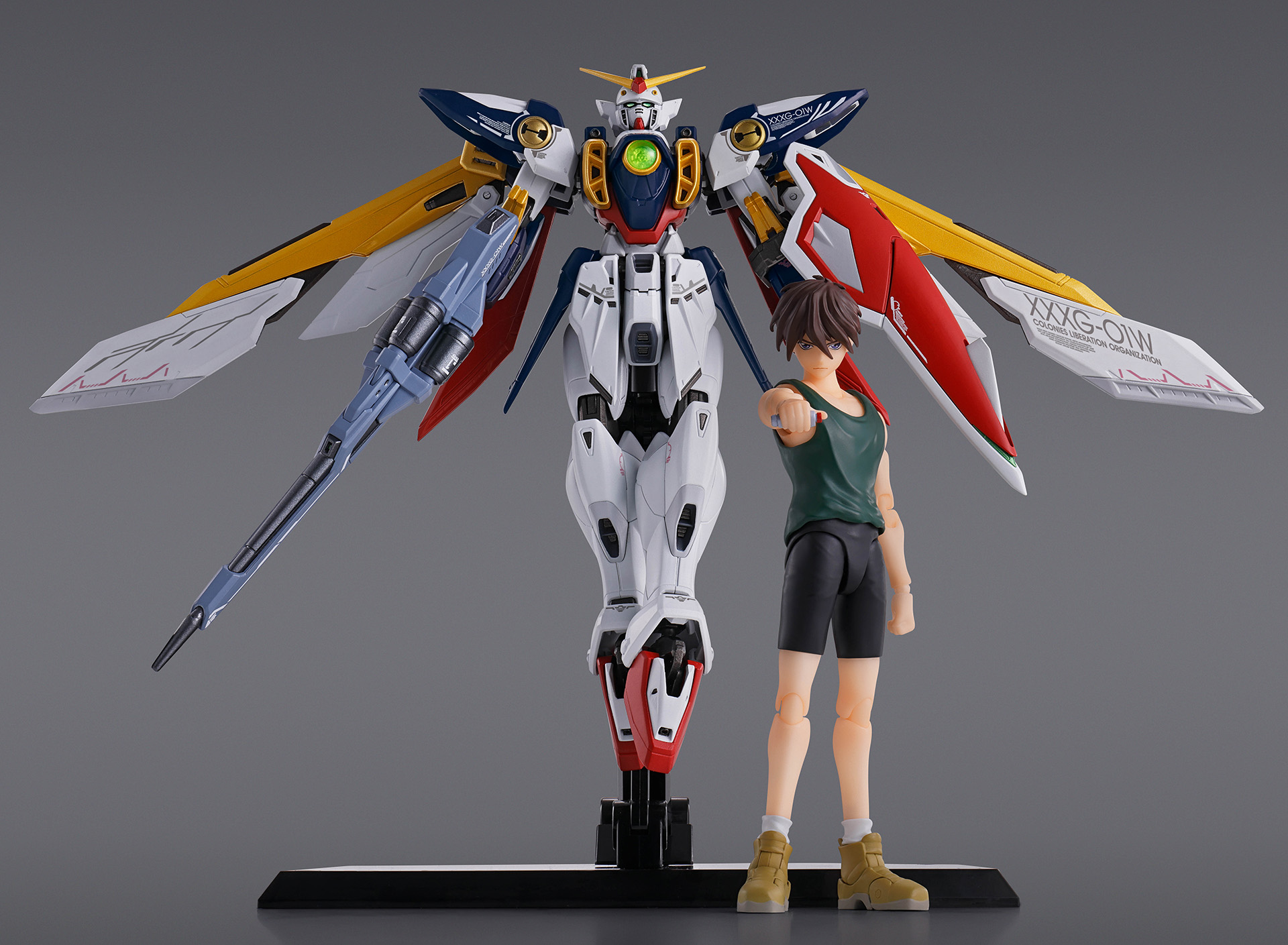 「METAL ROBOT魂＜SIDE MS＞ウイングガンダム」＆「S.H.Figuarts ヒイロ・ユイ」