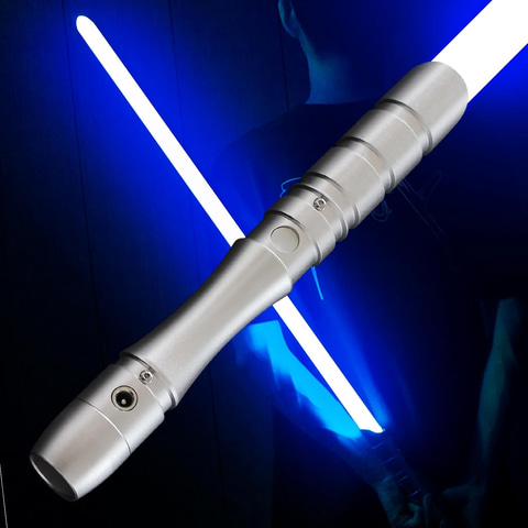 スター・ウォーズ ライトセーバースタンド アルミ製 二本用 新品 シルバー Amazon | スターウォーズ ギャラクシーエッジ セイビス工房