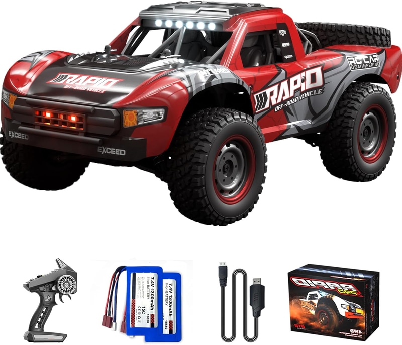 赤（ブラシ付きモーター）