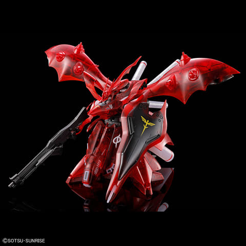 HG 1/144 MSN-04II ナイチンゲール 未組み立て品 ガンダムベース限定「HG 1/144 MSN-04II ナイチンゲール [クリア