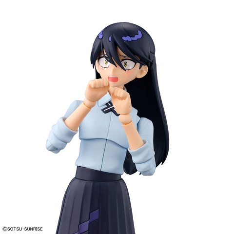 Gundam ジークアクス Figure-rise Standard ニャアン ガンダム ジークアクス」よりプラモデル「Figure-rise Standard
