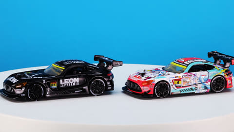 トミカプレミアムＲａｃｉｎｇ レオン ピラミッド ・グッドスマイル 初音ミク 特別企画】トミカインプレッション「トミカプレミアムRacing