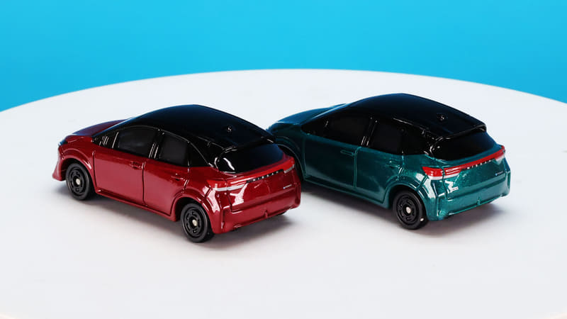 リアセクションがかわいくもあり、高級感もあります