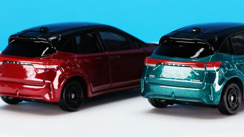 リアのコンビランプも細かな塗分け！