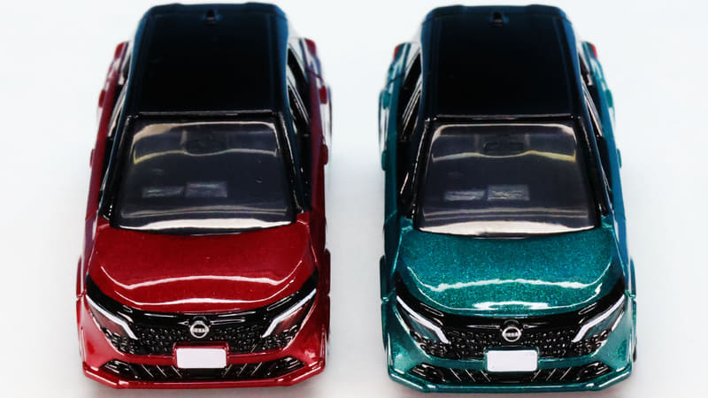 双方深みのある塗装がされています