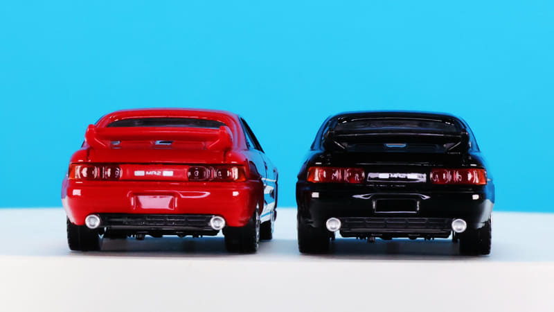 リアウイングが備わるリアセクション