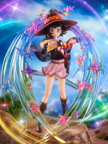 [未開封]この素晴らしい世界に爆焔を！　めぐみん　爆裂魔法へのあこがれver フィギュア専門店 -ソダチトイズ / 予約 eStream この素晴らしい