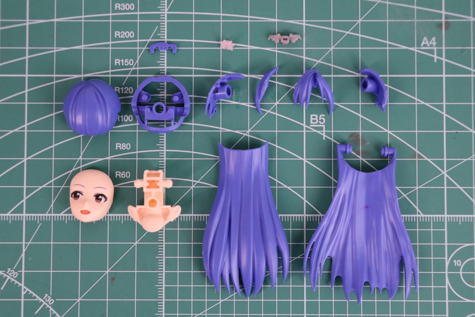 髪飾りありのヘアスタイル