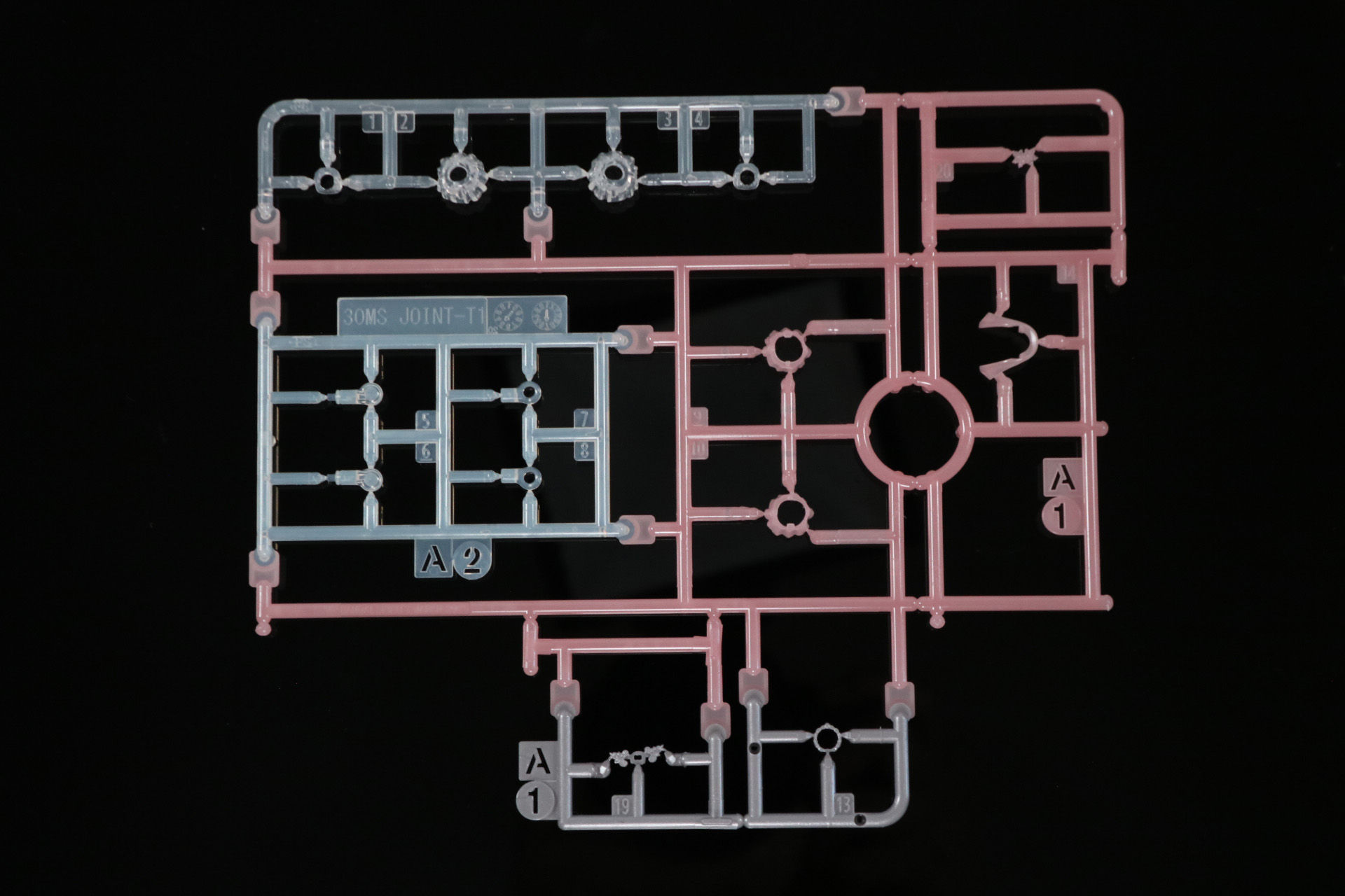 A1～2パーツ、B1～2パーツ