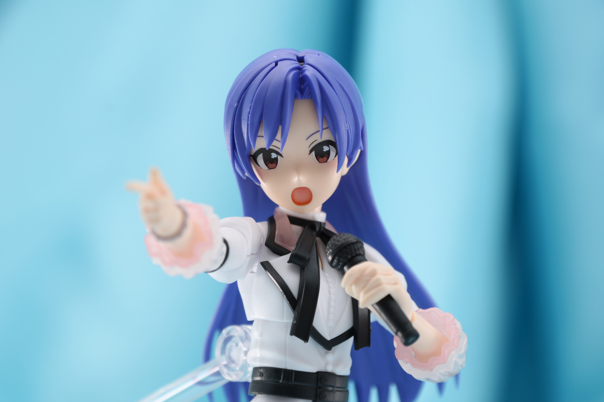 アニメ「アイドルマスター」第20話の名シーンをイメージしたポーズ