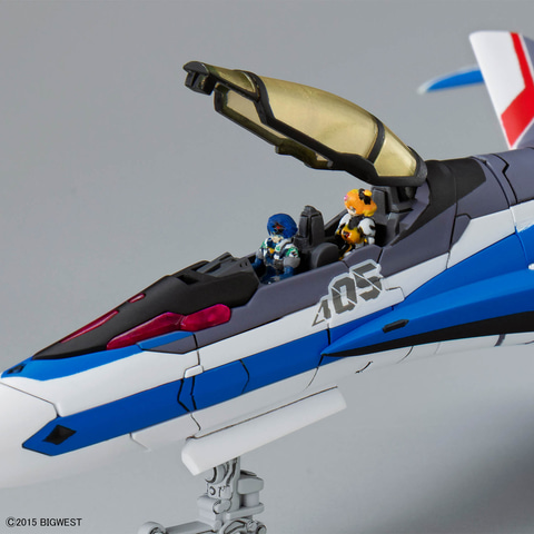 マクロスΔ」よりプラモデル「HG 1/100 VF-31J ジークフリード