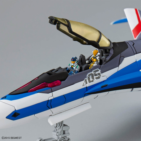 マクロスΔ」よりプラモデル「HG 1/100 VF-31J ジークフリード